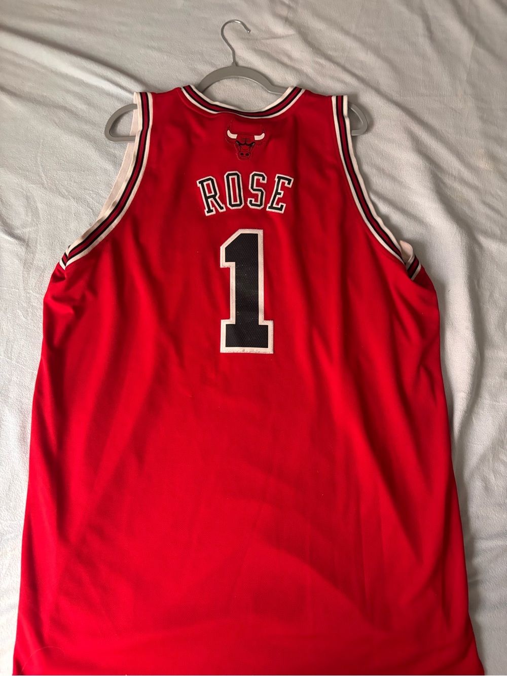 Adidas Chicago Bulls Derrick Rose #1 NBA Jersey XXLT Red